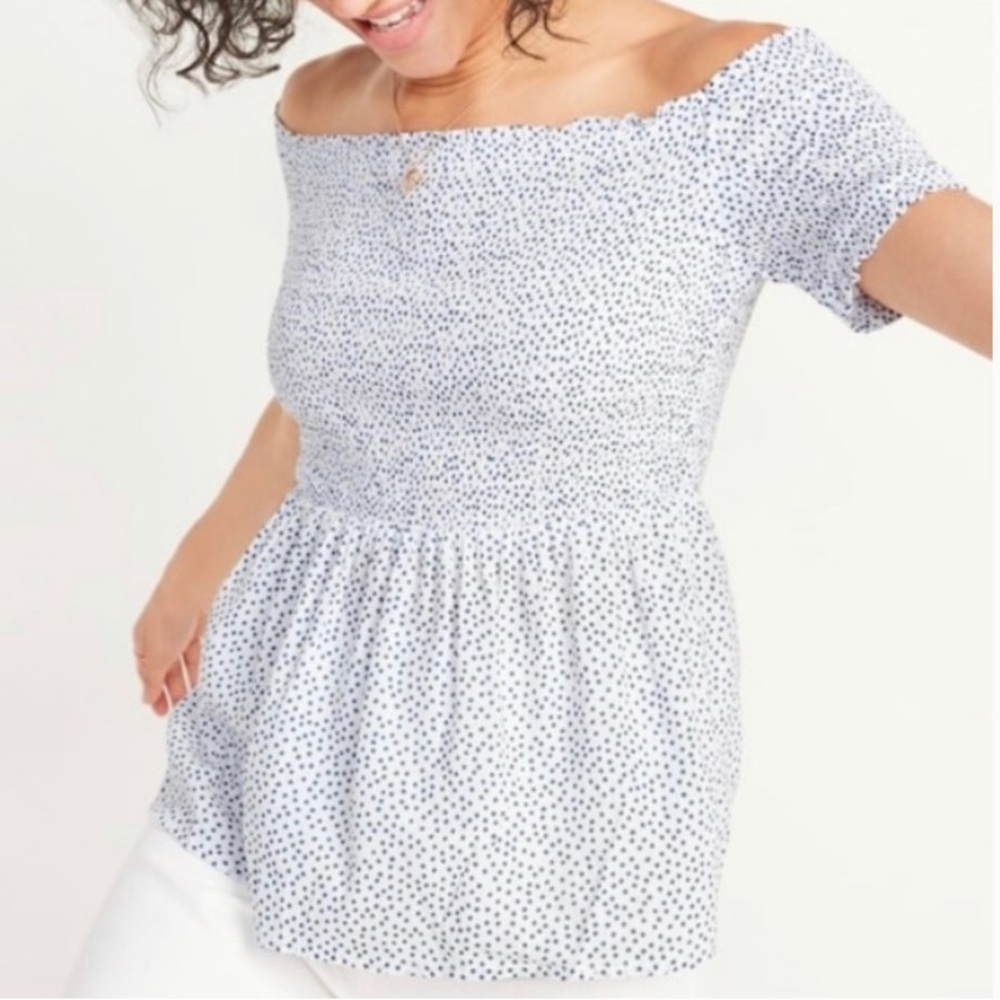 OLD NAVY - Off The Shoulder Smock - Size Small